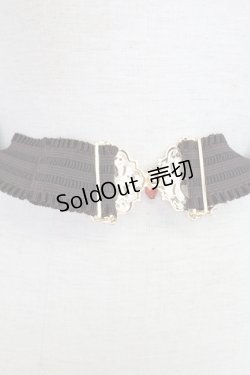 画像3: axes femme / 薔薇モチーフゴムベルト  ブラウンＸゴールド T-25-07-31-028-AX-ZA-SA-ZT444-F005