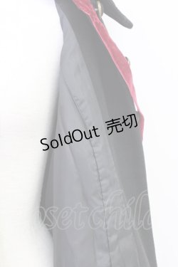 画像7: axes femme / ファー襟付ケープコート  ブラック T-25-07-31-001-AX-JA-SA-ZT-C002