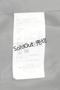 画像8: axes femme / ファー襟付ケープコート  ブラック T-25-07-31-001-AX-JA-SA-ZT-C002