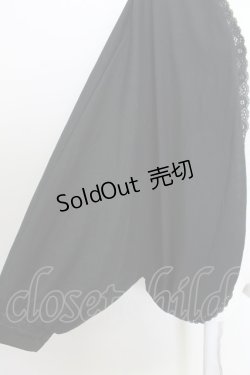 画像5: axes femme / UVカットドルマンカーディガン  黒Ｘ紫 T-25-07-31-013-AX-TO-SA-ZT34