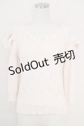 LODISPOTTO / ビジュートップス  ピンク T-25-08-03-023-LO-TO-AS-ZT
