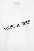 LODISPOTTO / ビジュートップス  ピンク T-25-08-03-025-LO-TO-AS-ZT