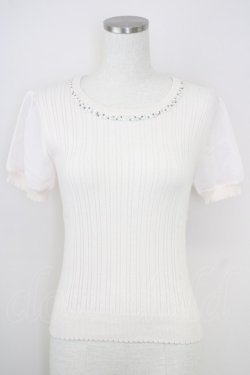 画像1: LODISPOTTO / ビジュートップス  ピンク T-25-08-03-025-LO-TO-AS-ZT