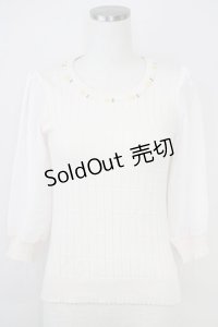 LODISPOTTO / ビジュートップス  ピンク T-25-08-03-026-LO-TO-AS-ZT