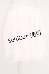 LODISPOTTO / チェックチュールスカート  ピンク T-25-08-03-033-LO-SK-AS-ZT