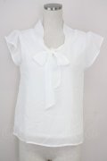 LODISPOTTO / シフォントップス  白 T-25-08-03-005-LO-TO-AS-ZT