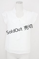 LODISPOTTO / シフォントップス  白 T-25-08-03-005-LO-TO-AS-ZT
