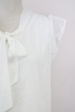 画像3: LODISPOTTO / シフォントップス  白 T-25-08-03-005-LO-TO-AS-ZT