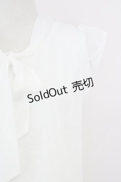 画像3: LODISPOTTO / シフォントップス  白 T-25-08-03-005-LO-TO-AS-ZT