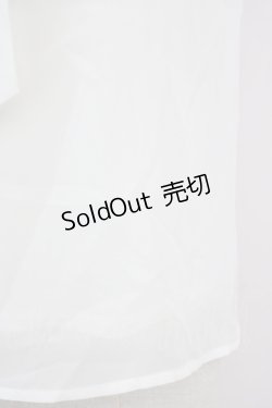 画像4: LODISPOTTO / シフォントップス  白 T-25-08-03-005-LO-TO-AS-ZT