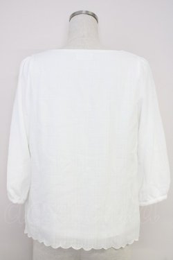 画像2: LODISPOTTO / シフォントップス  白 T-25-08-03-006-LO-TO-AS-ZT