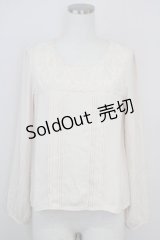 LODISPOTTO / シフォントップス  ベージュ T-25-08-03-012-LO-TO-AS-ZT393