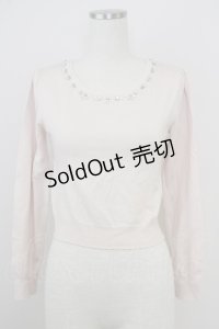 LODISPOTTO / ビジュートップス  ピンク T-25-08-03-013-LO-TO-AS-ZT393