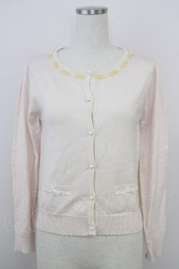 LODISPOTTO / ニットカーディガン  ピンク T-25-08-03-015-LO-TO-AS-ZT331