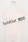LODISPOTTO / オフショルトップス  ピンク T-25-08-03-016-LO-BL-AS-ZT331