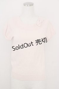 LODISPOTTO / オフショルトップス  ピンク T-25-08-03-016-LO-BL-AS-ZT331