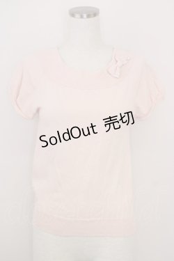 画像1: LODISPOTTO / オフショルトップス  ピンク T-25-08-03-016-LO-BL-AS-ZT331