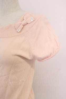 画像3: LODISPOTTO / オフショルトップス  ピンク T-25-08-03-016-LO-BL-AS-ZT