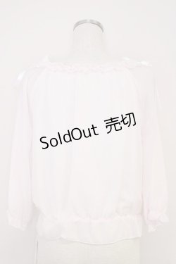 画像2: LODISPOTTO / オフショルトップス  ピンク T-25-08-03-019-LO-BL-AS-ZT