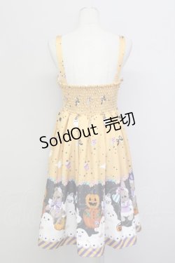 画像2: axes femme kawaii / ハロウィンナイトジャンスカ M オレンジ T-25-08-06-022-AX-OP-SA-ZI