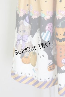 画像4: axes femme kawaii / ハロウィンナイトジャンスカ M オレンジ T-25-08-06-022-AX-OP-SA-ZI