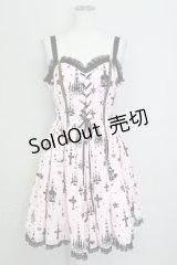 Angelic Pretty / Holy Lanternジャンパースカート（2022年）  ピンク T-25-08-06-023-AP-OP-SA-ZT
