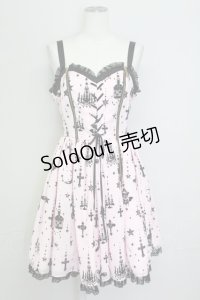 Angelic Pretty / Holy Lanternジャンパースカート（2022年）  ピンク T-25-08-06-023-AP-OP-SA-ZI