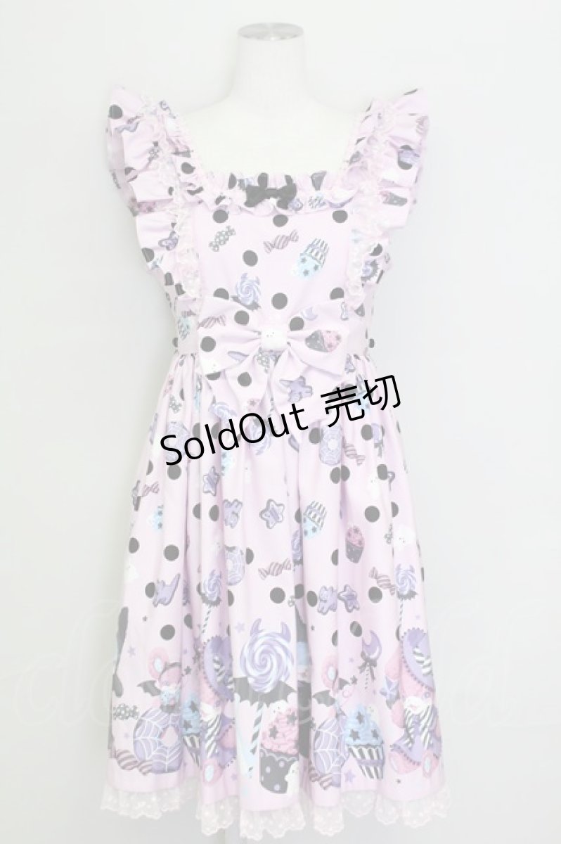 画像1: Angelic Pretty / Happy Treat Partyジャンパースカート  ピンク T-25-08-06-024-AP-OP-SA-ZI (1)