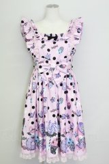 Angelic Pretty / Happy Treat Partyジャンパースカート  ピンク T-25-08-06-024-AP-OP-SA-ZT