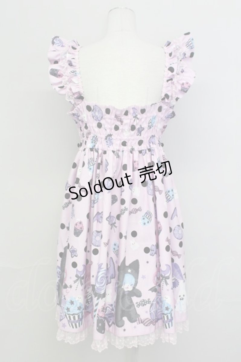 画像2: Angelic Pretty / Happy Treat Partyジャンパースカート  ピンク T-25-08-06-024-AP-OP-SA-ZI (2)