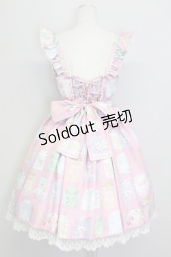 画像2: Angelic Pretty / Memorial Tea Museumジャンパースカート  ピンク T-25-08-06-027-AP-OP-SA-ZI