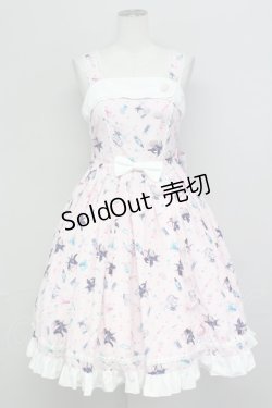 画像1: metamorphose / Medicine of love〜恋のおくすり〜ジャンパースカート 1 ピンク T-25-08-06-028-ME-OP-SA-ZI