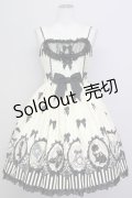 Angelic Pretty / Cinema Dollジャンパースカート  アイボリー T-25-08-06-029-AP-OP-SA-ZI