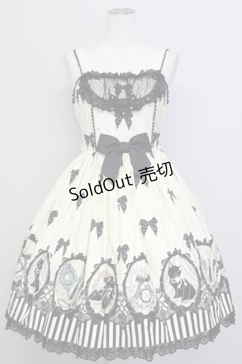 画像1: Angelic Pretty / Cinema Dollジャンパースカート  アイボリー T-25-08-06-029-AP-OP-SA-ZI (1)