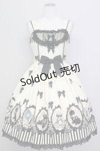 Angelic Pretty / Cinema Dollジャンパースカート  アイボリー T-25-08-06-029-AP-OP-SA-ZI