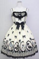 画像1: Angelic Pretty / Cinema Dollジャンパースカート  アイボリー T-25-08-06-029-AP-OP-SA-ZI (1)