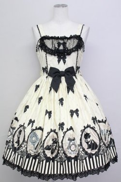 画像1: Angelic Pretty / Cinema Dollジャンパースカート  アイボリー T-25-08-06-029-AP-OP-SA-ZT
