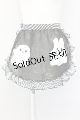 Angelic Pretty / マシュマロおばけエプロン  ブラック T-25-08-06-039-AP-ZA-SA-ZT