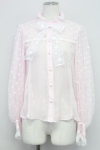 Angelic Pretty / Fancy Ornamentブラウス  ピンク T-25-08-06-005-AP-BL-SA-ZI