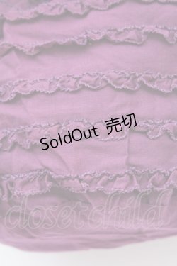 画像3: PINK HOUSE / ピコフリルポーチ  パープル T-25-08-06-041-LO-BG-SA-ZT