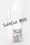 alcali / 青木美沙子コラボ ノベルティサコッシュ  ブラック T-25-08-06-042-LO-BG-SA-ZT