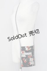 alcali / 青木美沙子コラボ ノベルティサコッシュ  ブラック T-25-08-06-042-LO-BG-SA-ZT
