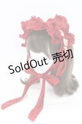 PINK HOUSE / ローズモチーフ付きヘッドドレス  ワイン T-25-08-06-044-LO-AC-SA-ZT