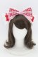 画像1: Angelic Pretty / ギンガムシャーベットカチューシャ  アカ×ピンク T-25-08-06-047-AP-AC-SA-ZT (1)