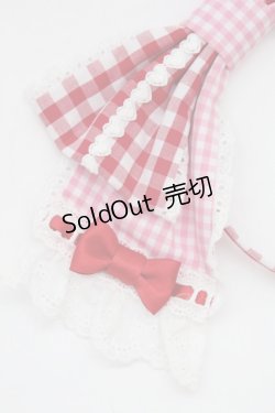 画像4: Angelic Pretty / ギンガムシャーベットカチューシャ  アカ×ピンク T-25-08-06-047-AP-AC-SA-ZI