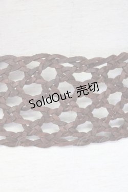 画像4: PINK HOUSE / メッシュベルト  ブラウン T-25-08-06-049-LO-ZA-SA-ZI