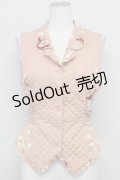 PINK HOUSE / 秋桜ブーケリボンベスト  ピンク T-25-08-06-006-LO-TO-SA-ZI
