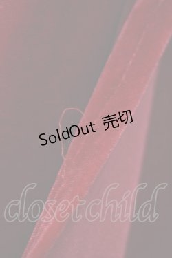 画像6: LACE MADE / 「スペイン野薔薇」コルセットドレス M ゴールドＸ赤 T-25-08-06-016-LO-OP-SA-ZI