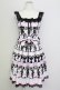 画像1: Angelic Pretty / Fancy Borderジャンパースカート  ブラック T-25-08-06-018-AP-OP-SA-ZT (1)