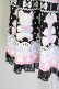 画像4: Angelic Pretty / Fancy Borderジャンパースカート  ブラック T-25-08-06-018-AP-OP-SA-ZT (4)